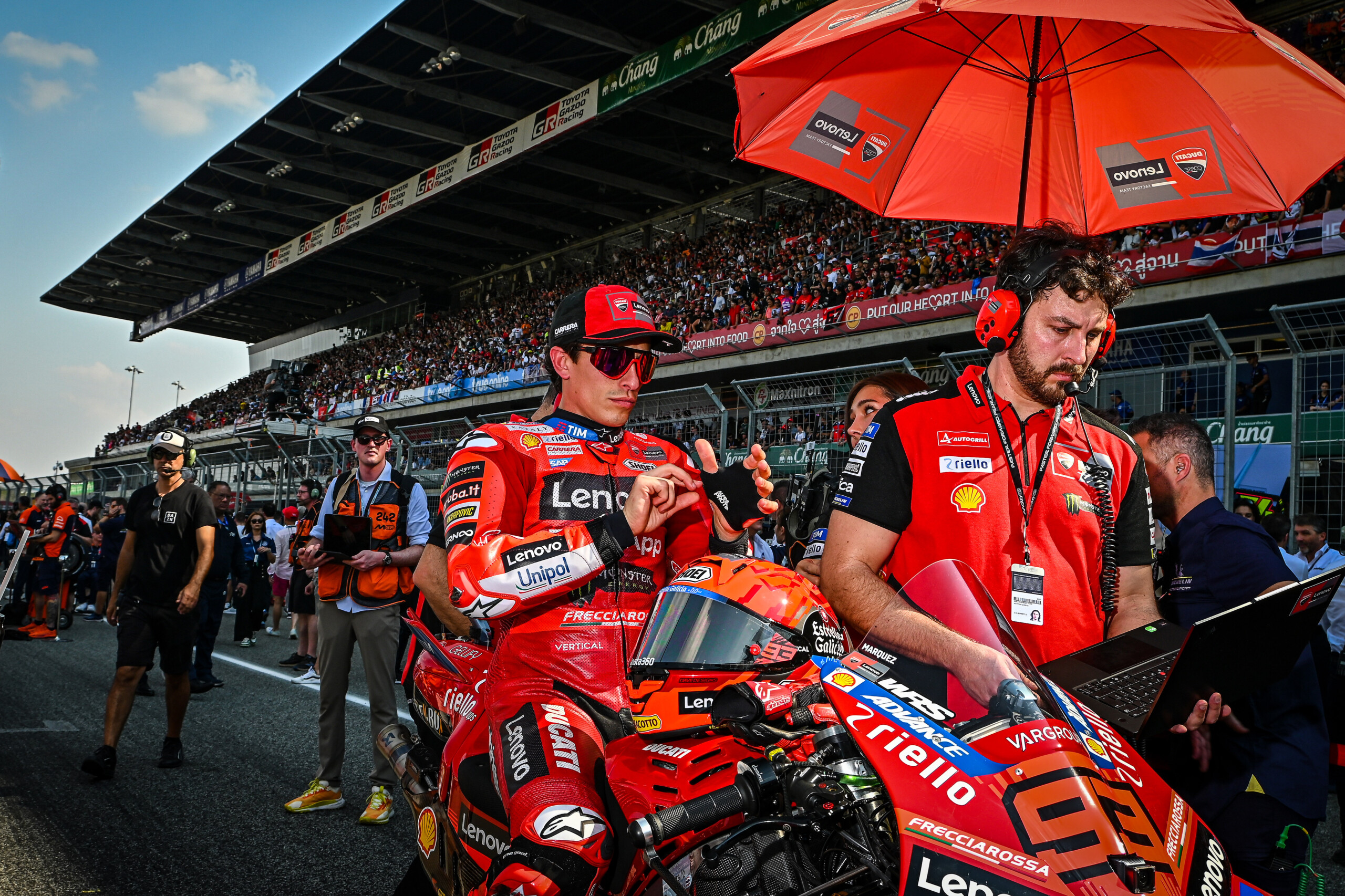 Marc Marquez SPA 
Gresini Racing MotoGP 
Ducati
MotoGP